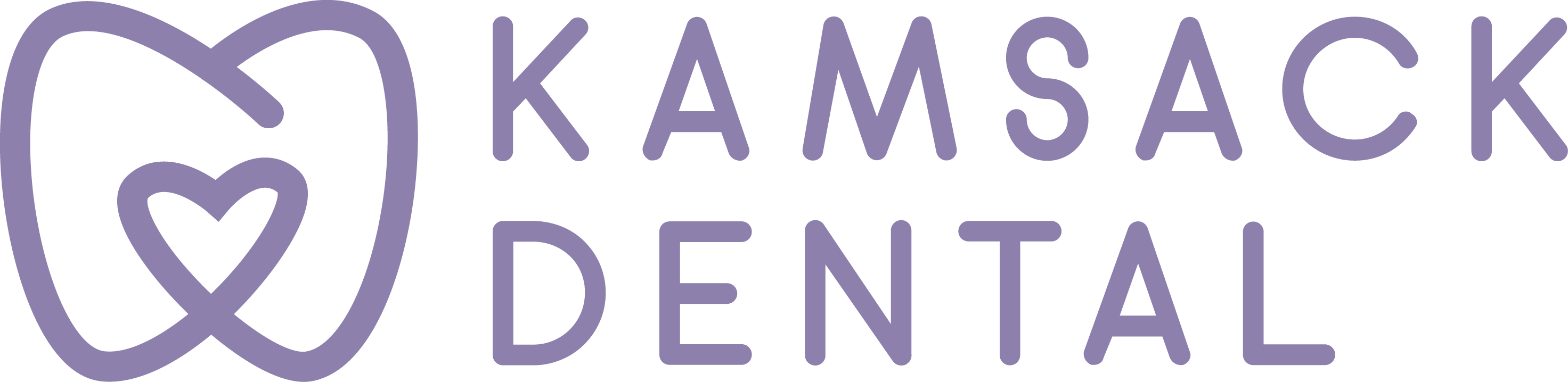 KamsackDental Logo Purple 2